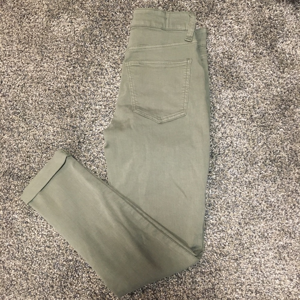 High Rise crop jeggings